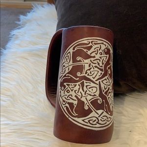 Leather Renaissance fest mug